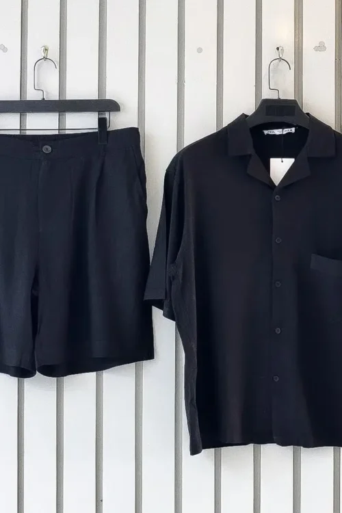 Two Piece Urban Men Linen
