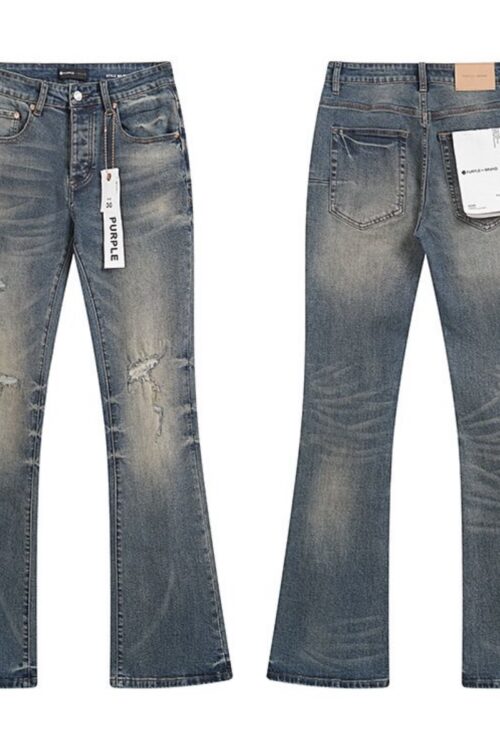 Purple Flare Jeans
