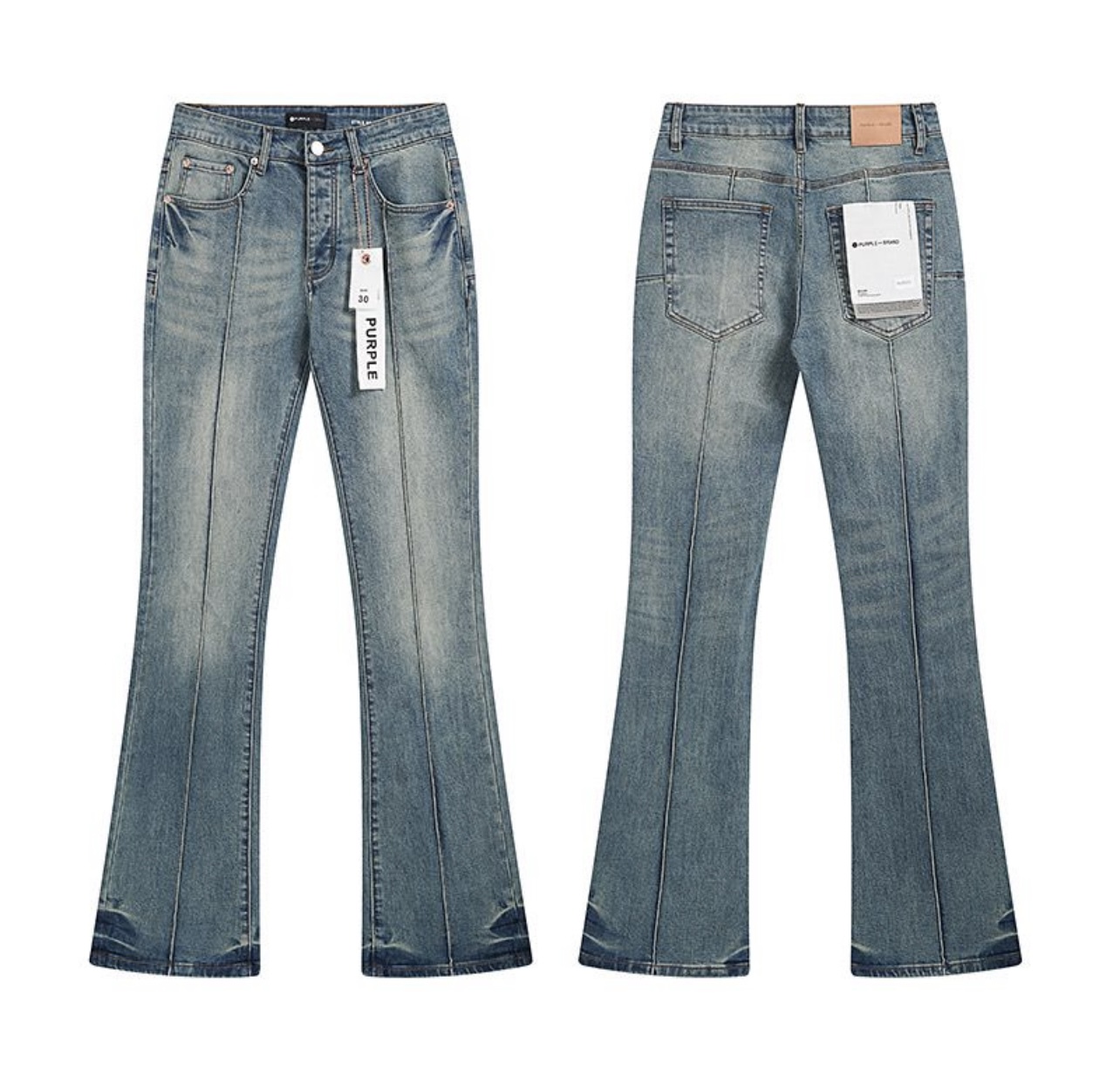P004 flared men's jeans