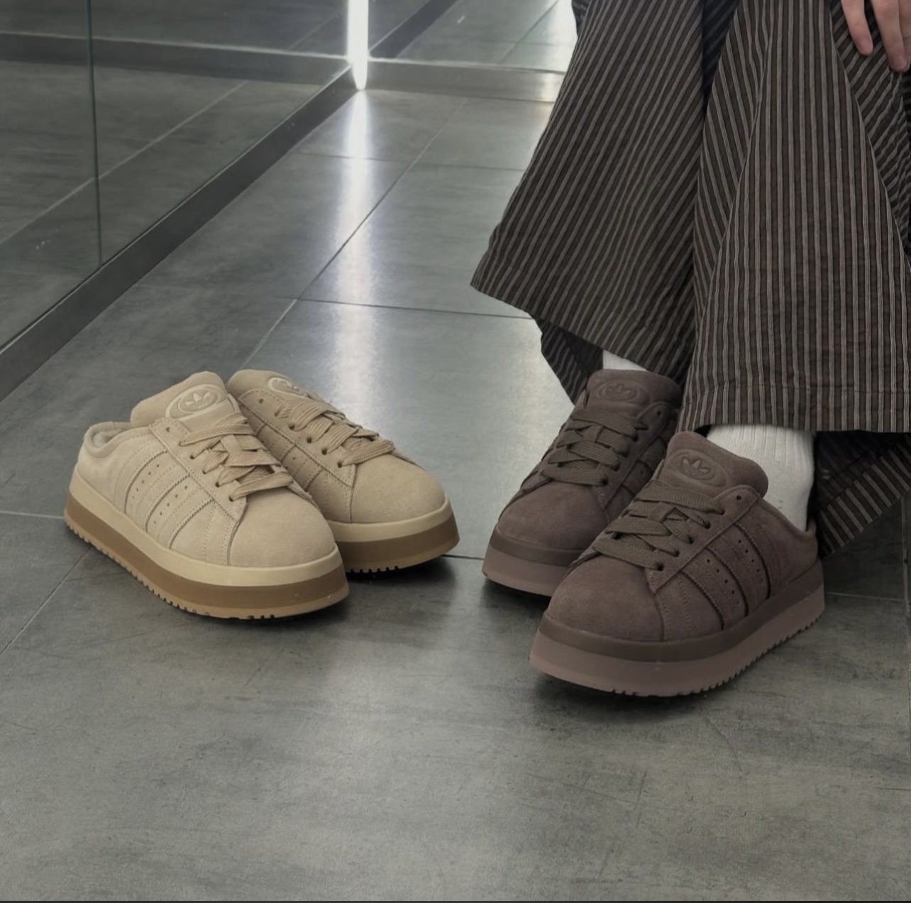 Adidas Originals Campus OOs Winter Mules - Image 3