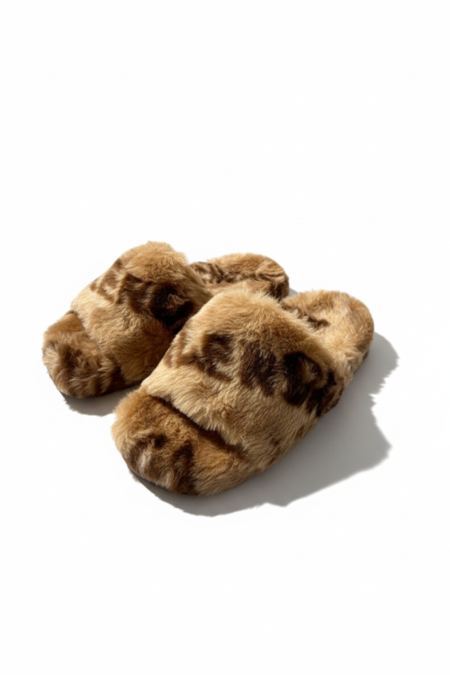 Balenciaga Furry Sandals