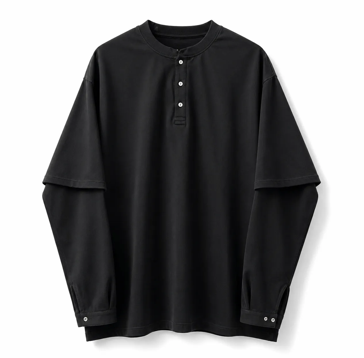 BAKKEN henley long-sleeve